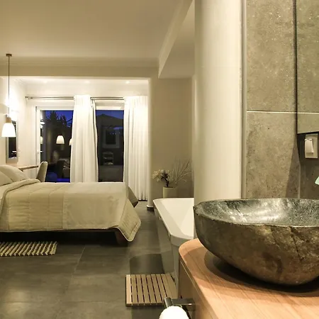 Paralia Luxury Suites Agios Stefanos Avliotes  Exterior foto